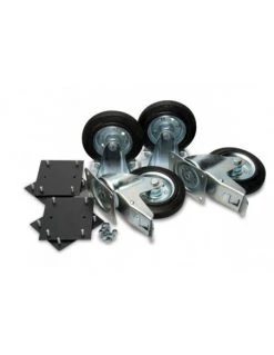 Kit Roulettes 6'' Ultra-Résistant Pour Coffre De Chantier TuffBank | CAS - Armorgard | IFD Outillage