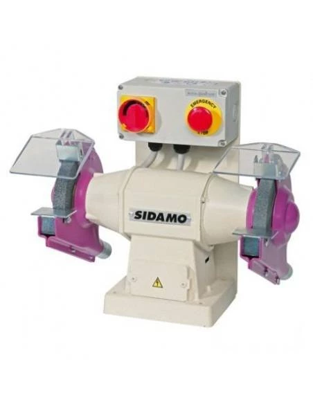 Touret à Meuler 119 D. 150 Mm - 400V 550 W - 20113002 - Sidamo | IFD Outillage 1 Touret à Meuler 119 D. 150 Mm - 400V 550 W - 20113002 - Sidamo | IFD Outillage