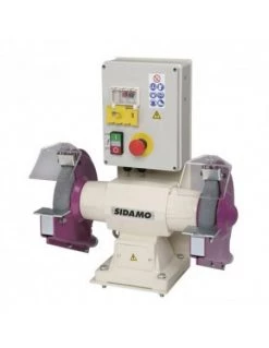 Touret à Meuler Avec Frein 126 FR D. 200 Mm - 400V 750W - 20113034 - Sidamo | IFD Outillage