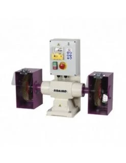 Touret à Polir Avec Frein 142 FR D. 200 Mm - 400V 750W - 20113037 - Sidamo | IFD Outillage